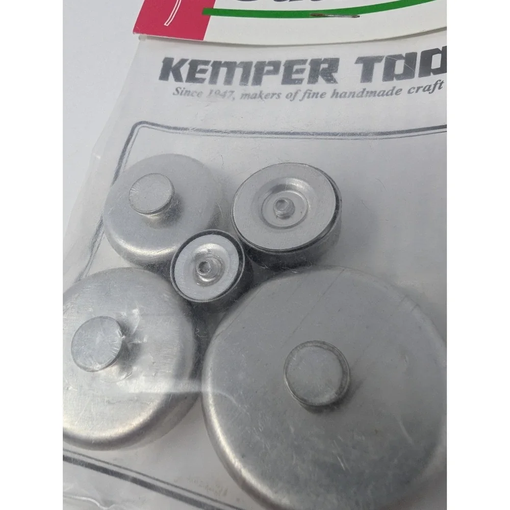 Kemper Tools Rose Cutter Set K50 5 Piece Round Plunger‎ Cutters for Clay & Dough